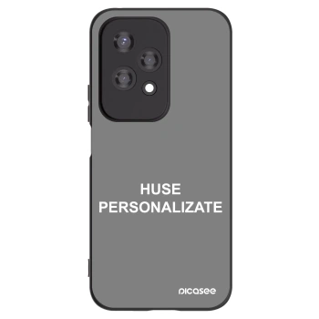 Picasee husă neagră din silicon pentru Honor 200 Lite - Huse personalizate