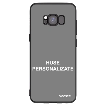 Picasee husă neagră din silicon pentru Samsung Galaxy S8 G950F - Huse personalizate