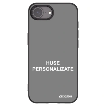 Picasee husă neagră din silicon pentru Apple iPhone 16e - Huse personalizate