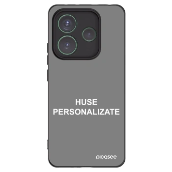Picasee husă neagră din silicon pentru Xiaomi Redmi Note 14 5G - Huse personalizate