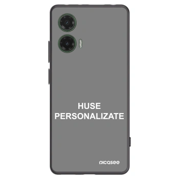 Picasee husă neagră din silicon pentru Motorola Moto G35 5G - Huse personalizate