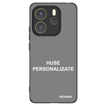 Picasee husă neagră din silicon pentru Xiaomi Redmi Note 14 4G - Huse personalizate