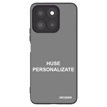 Picasee husă neagră din silicon pentru Honor X8c - Huse personalizate