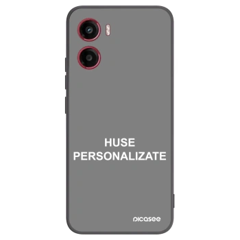 Picasee husă neagră din silicon pentru Motorola Moto G05 - Huse personalizate