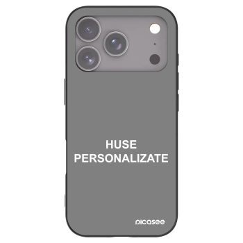 Picasee husă neagră din silicon pentru Apple iPhone 17 Pro - Huse personalizate