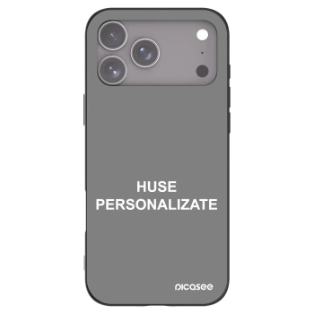 Picasee husă neagră din silicon pentru Apple iPhone 17 Pro Max - Huse personalizate