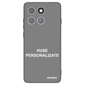 Picasee husă neagră din silicon pentru Motorola Edge 60 Fusion - Huse personalizate