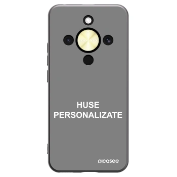 Picasee husă neagră din silicon pentru Honor Magic8 Lite 5G - Huse personalizate