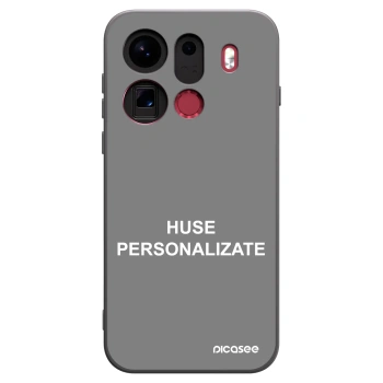 Picasee husă neagră din silicon pentru OPPO Find X9 Pro - Huse personalizate