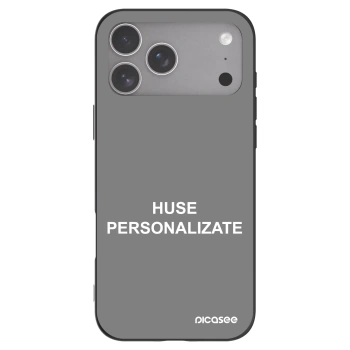 Picasee husă neagră din silicon pentru Apple iPhone 18 Pro Max - Huse personalizate