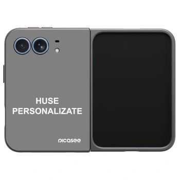 Picasee husă neagră din silicon pentru Apple iPhone Duo - Huse personalizate
