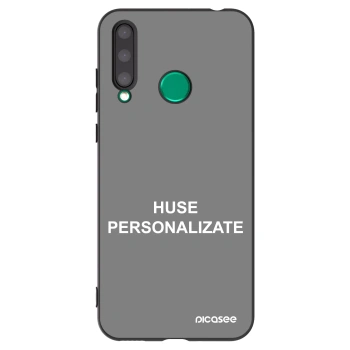Picasee husă neagră din silicon pentru Honor 20 Lite - Huse personalizate