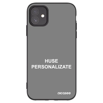 Picasee husă neagră din silicon pentru Apple iPhone 11 - Huse personalizate