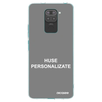 Picasee husă neagră din silicon pentru Xiaomi Redmi Note 9 - Huse personalizate