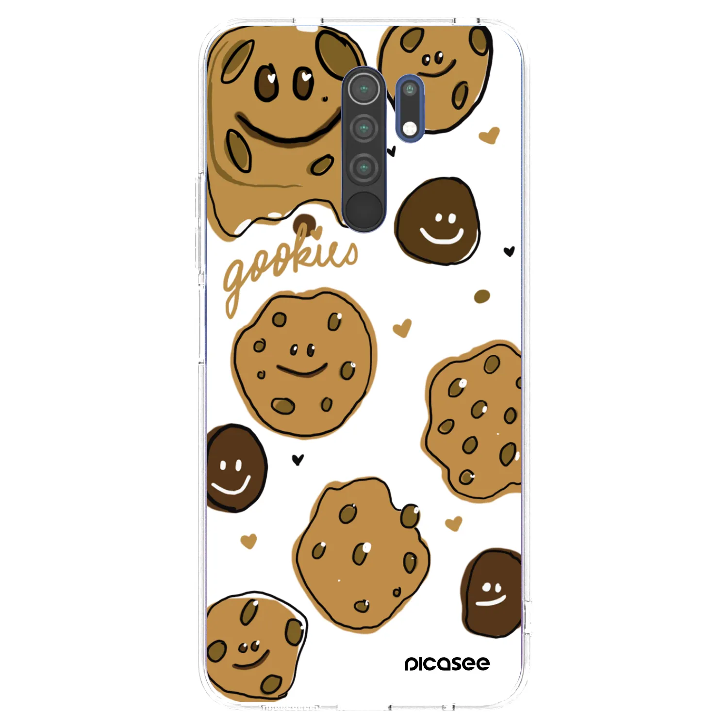 Picasee husă transparentă din silicon pentru Xiaomi Redmi 9 - Gookies