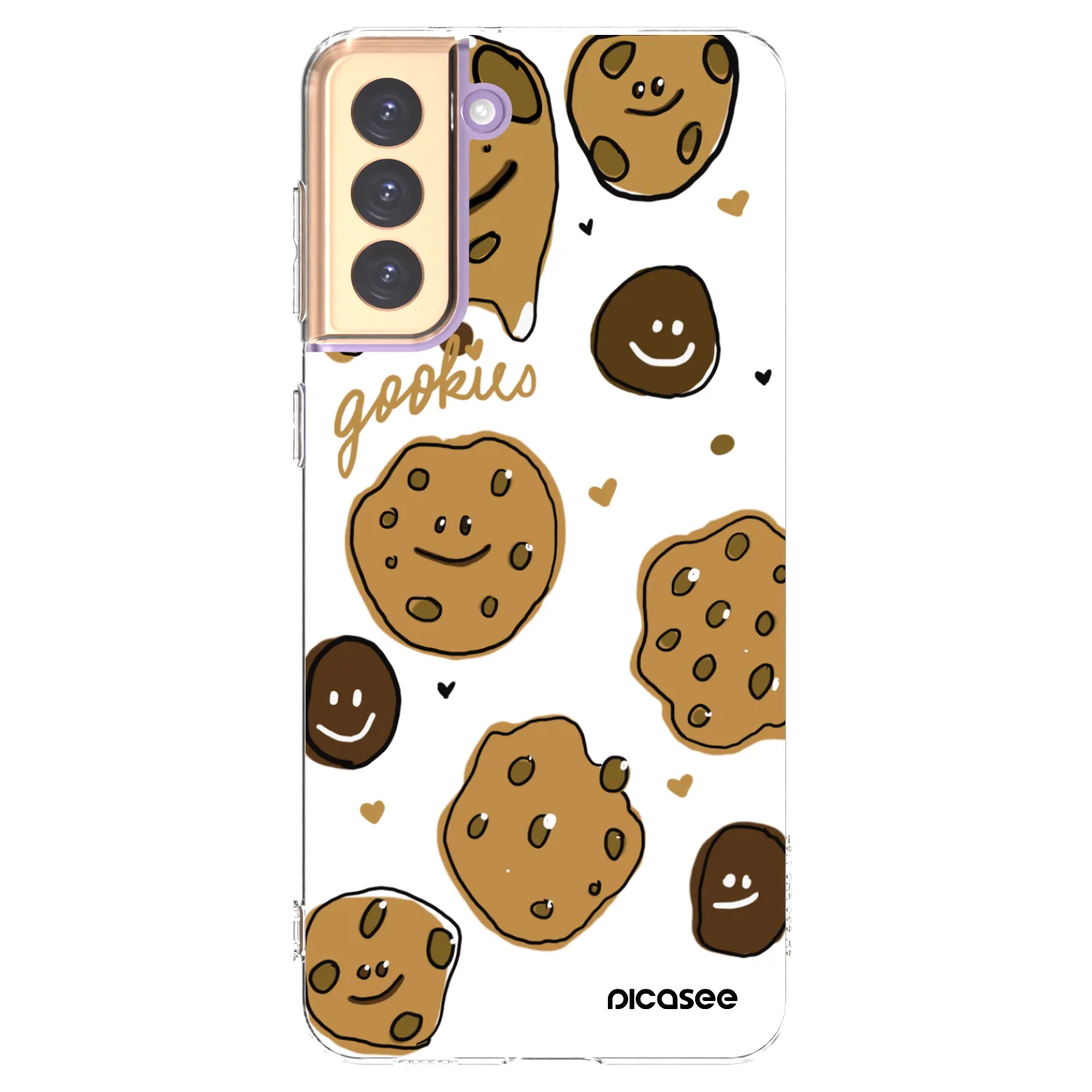 Picasee husă transparentă din silicon pentru Samsung Galaxy S21+ 5G G996F - Gookies