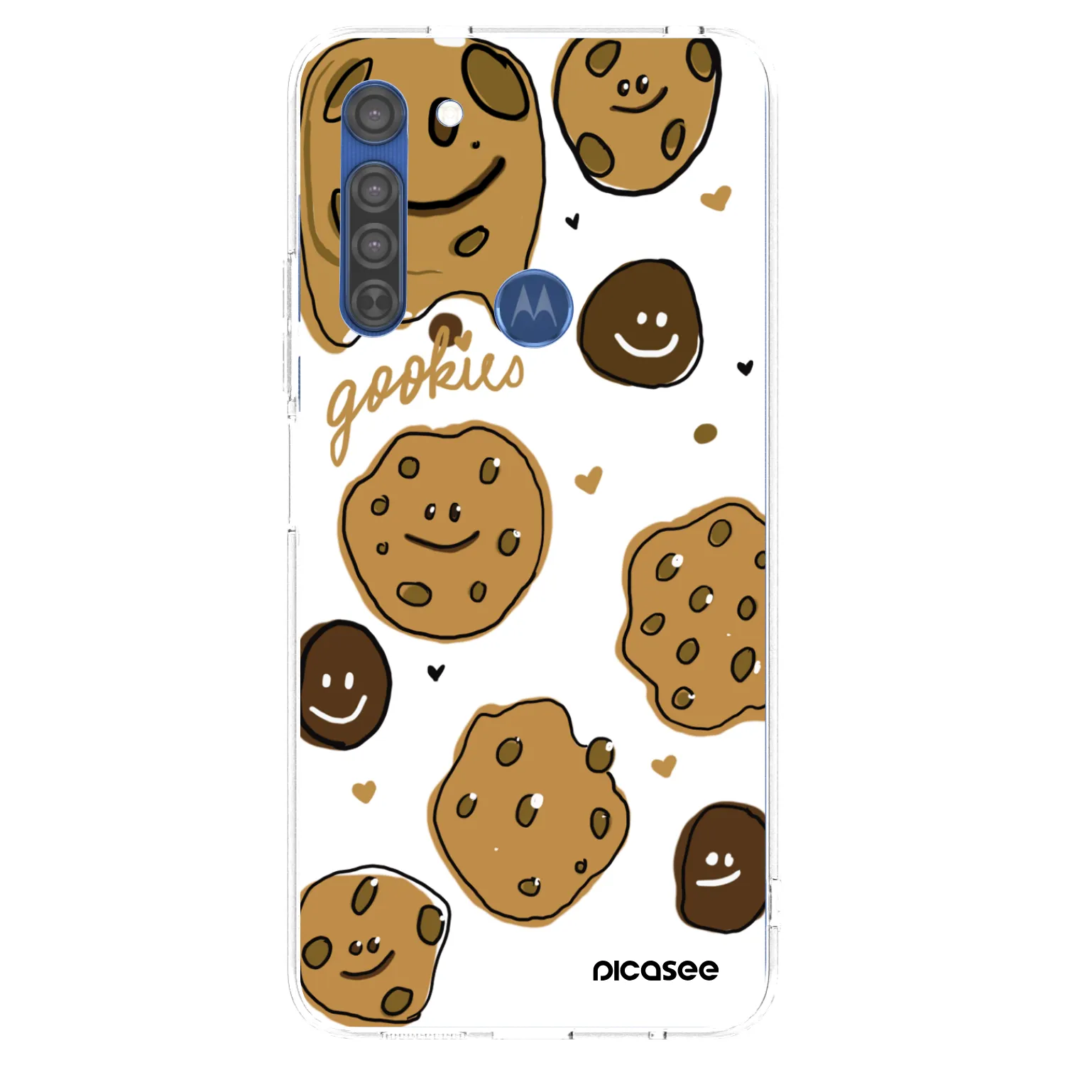 Picasee husă transparentă din silicon pentru Motorola Moto G8 - Gookies