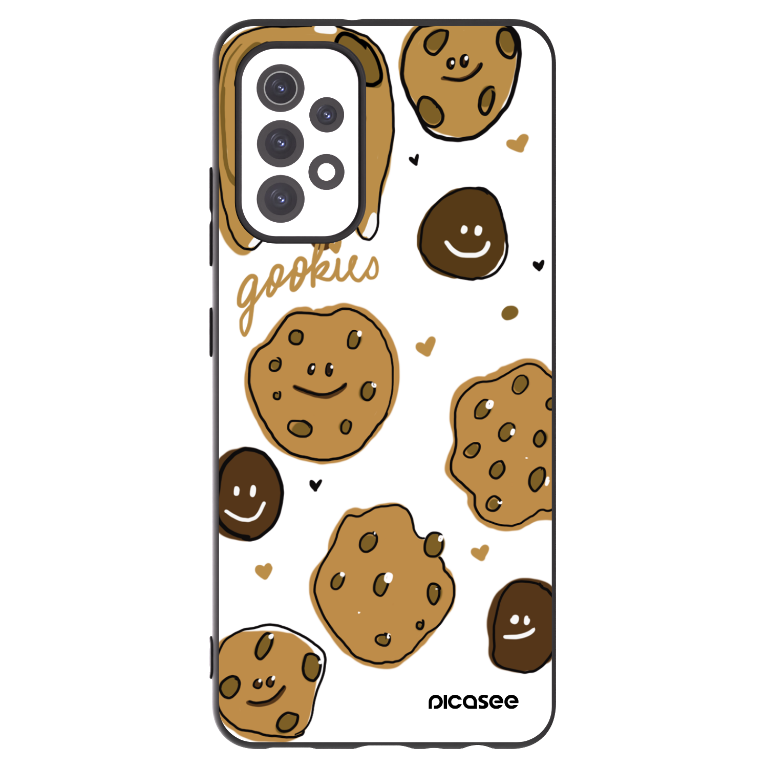 Picasee husă neagră din silicon pentru Samsung Galaxy A32 5G A326B - Gookies