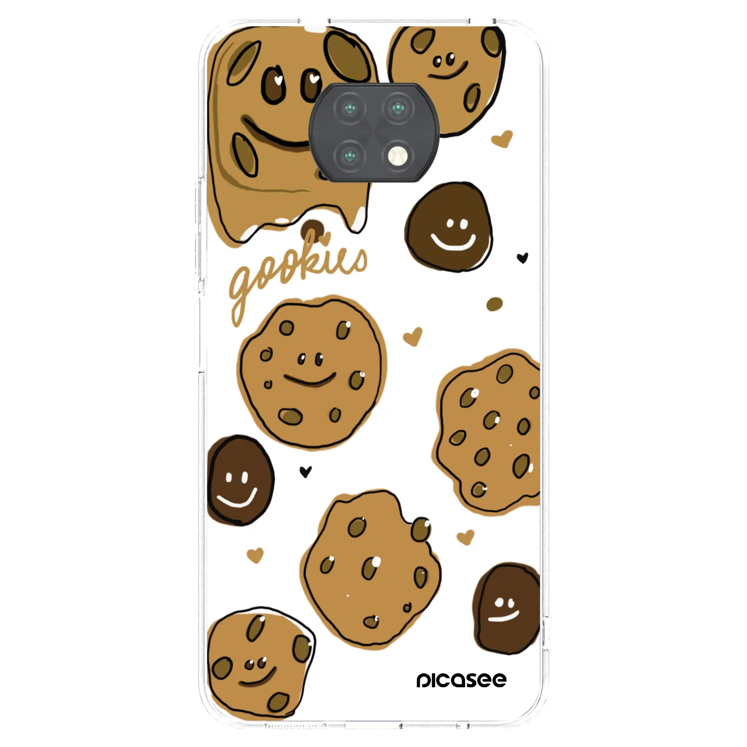 Picasee husă transparentă din silicon pentru Xiaomi Redmi Note 9T - Gookies