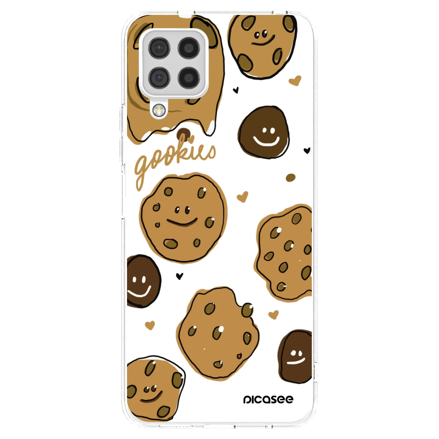 Picasee husă transparentă din silicon pentru Samsung Galaxy A22 A225F 4G - Gookies