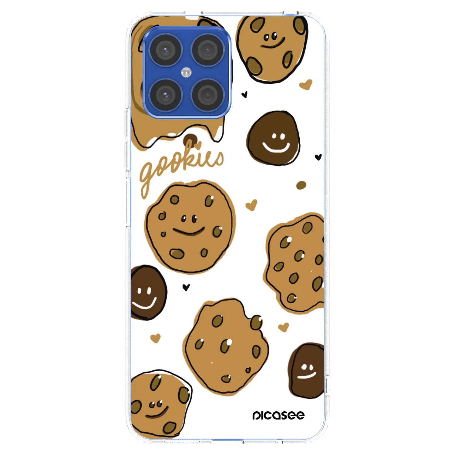 Picasee husă transparentă din silicon pentru Honor X8 4G - Gookies