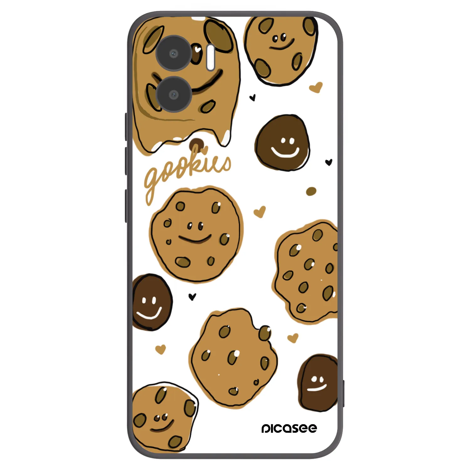 Picasee husă neagră din silicon pentru Xiaomi Redmi A1 - Gookies