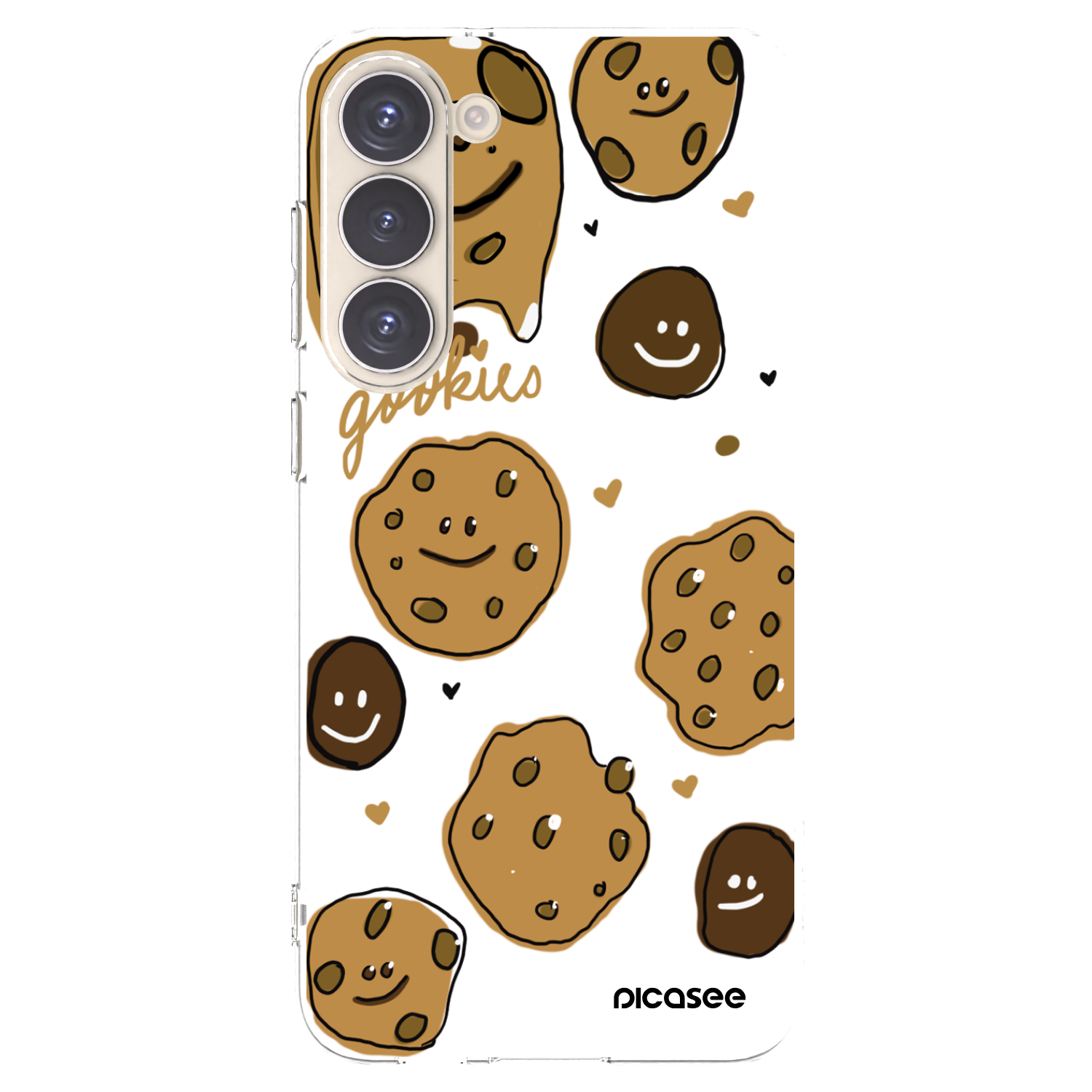 Picasee husă transparentă din silicon pentru Samsung Galaxy S23+ 5G - Gookies