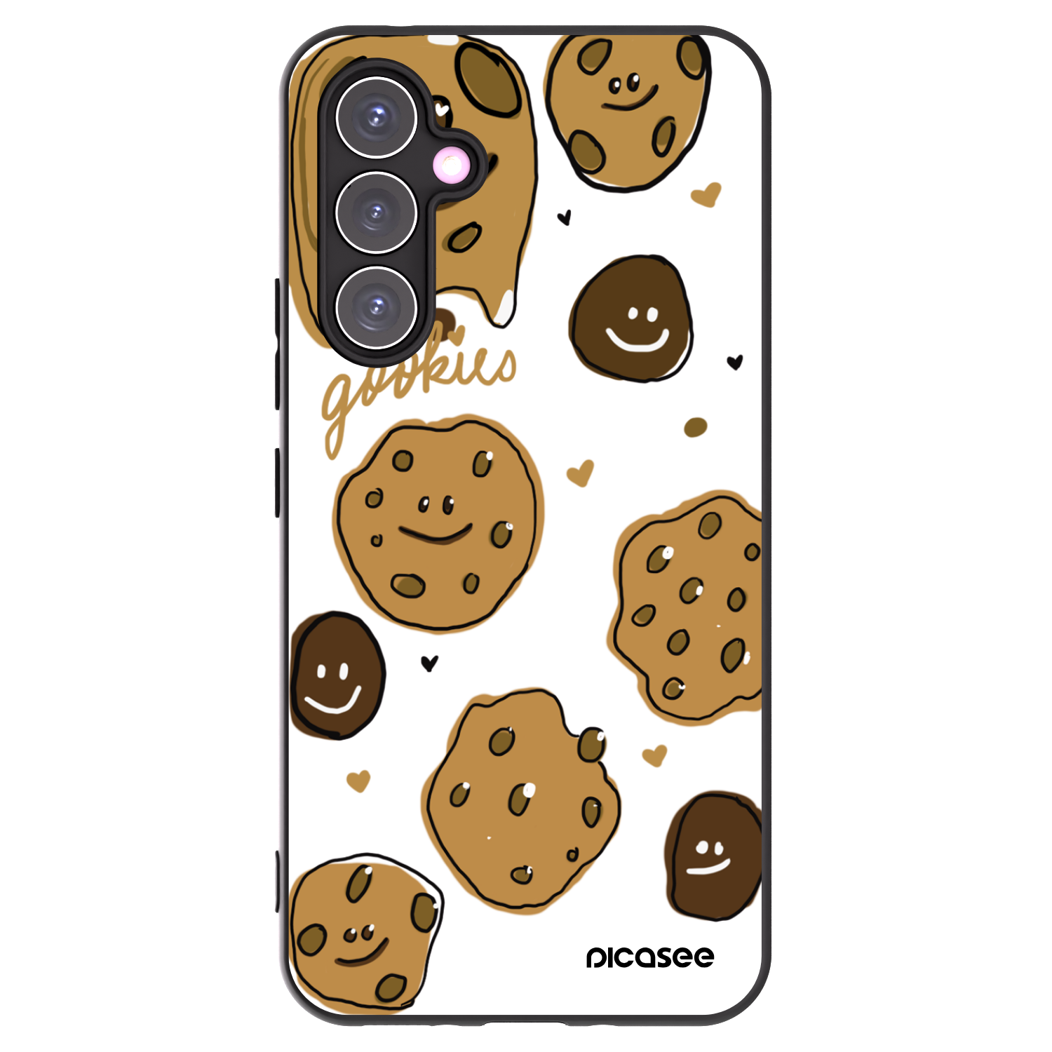 Picasee husă neagră din silicon pentru Samsung Galaxy A54 5G A546B - Gookies