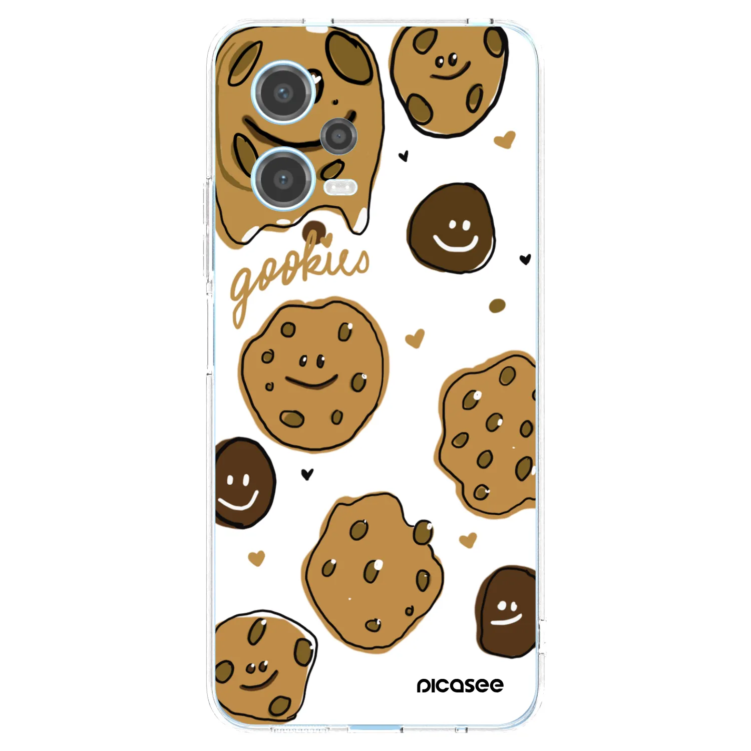 Picasee husă transparentă din silicon pentru Xiaomi Redmi Note 12 5G - Gookies