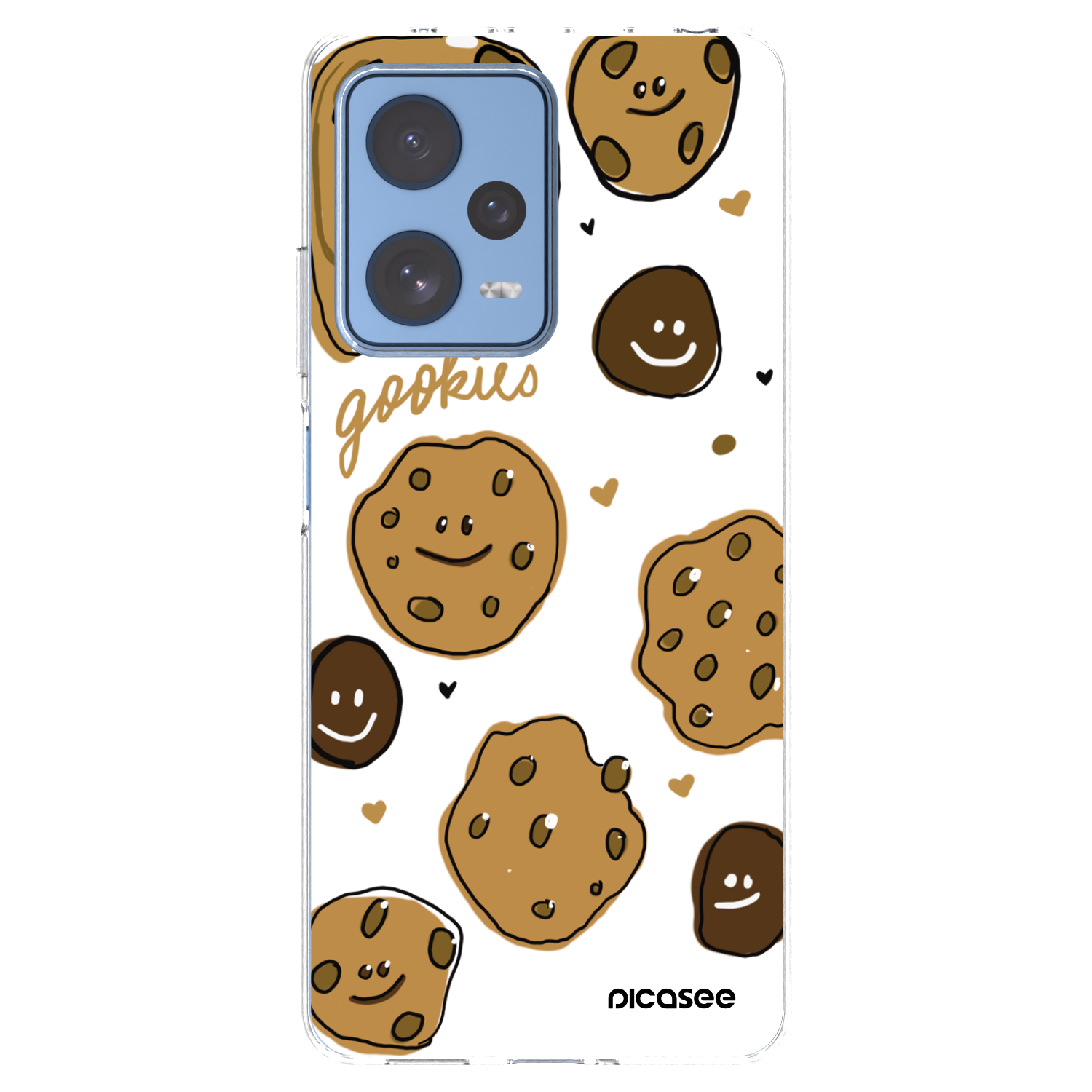 Picasee husă transparentă din silicon pentru Xiaomi Redmi Note 12 Pro 5G - Gookies