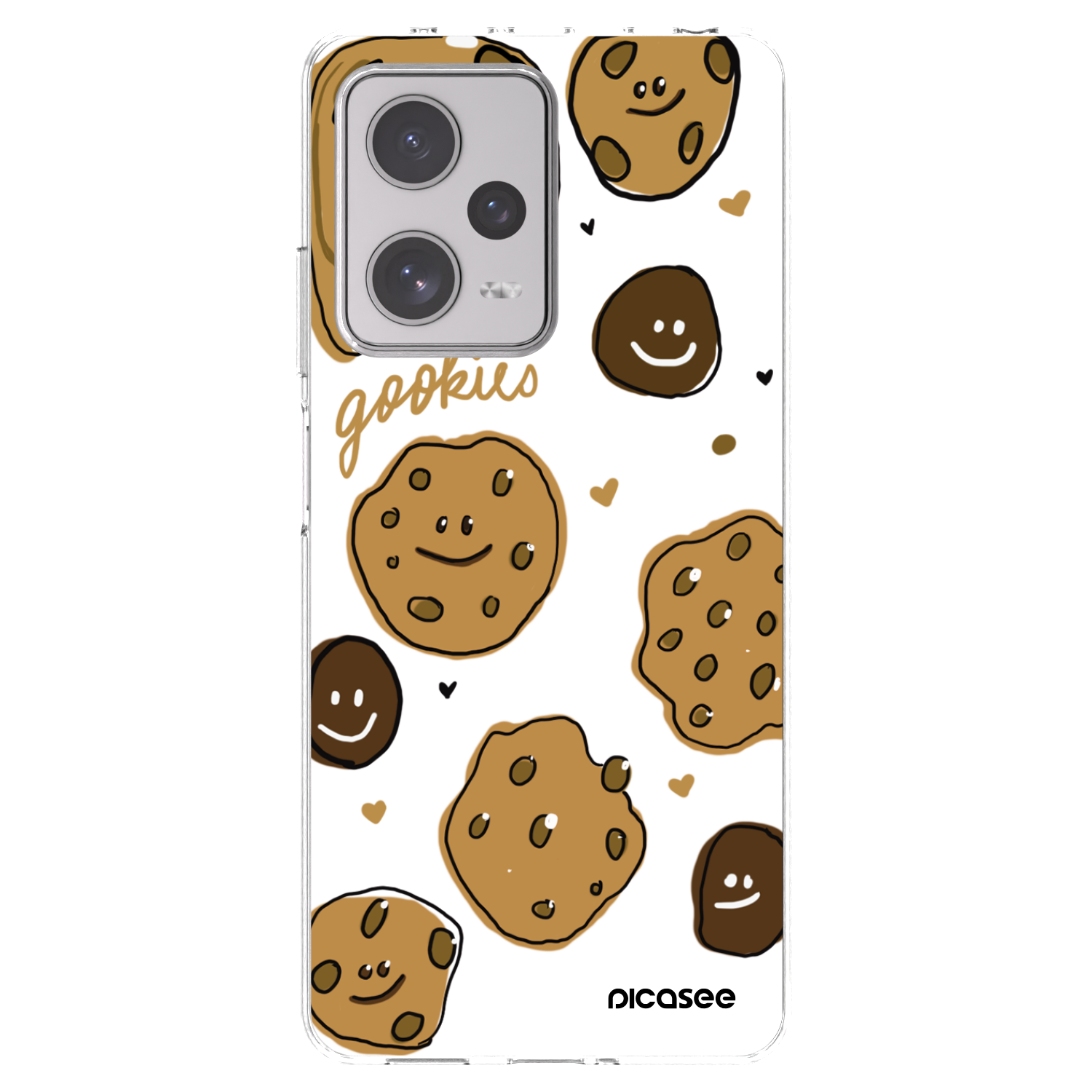 Picasee husă transparentă din silicon pentru Xiaomi Redmi Note 12 Pro+ 5G - Gookies