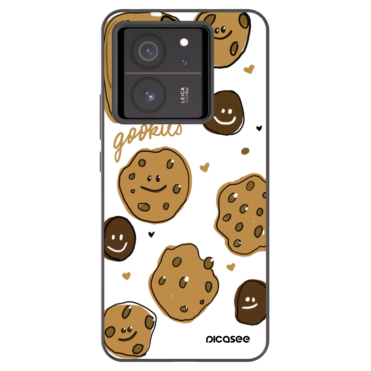 Picasee husă neagră din silicon pentru Xiaomi 13T Pro - Gookies