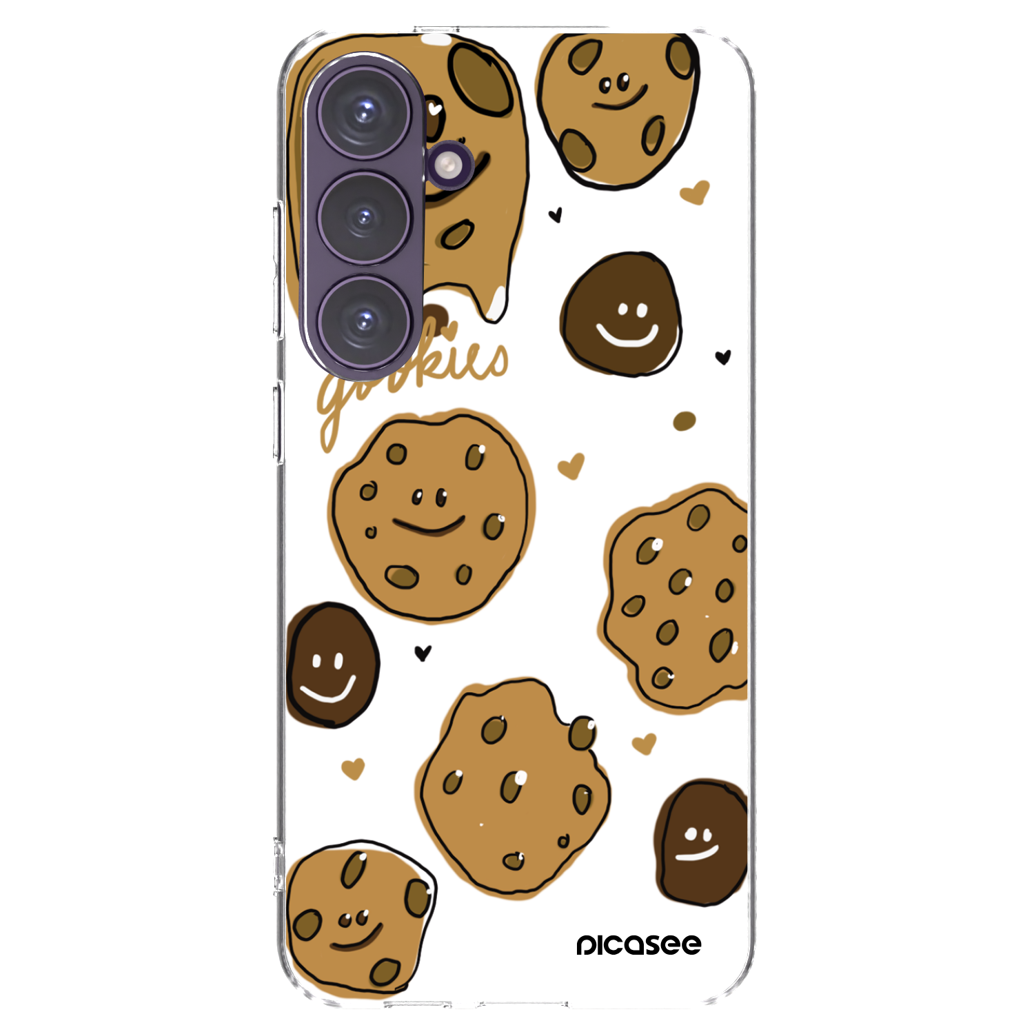 Picasee husă transparentă din silicon pentru Samsung Galaxy S24+ S926B 5G - Gookies