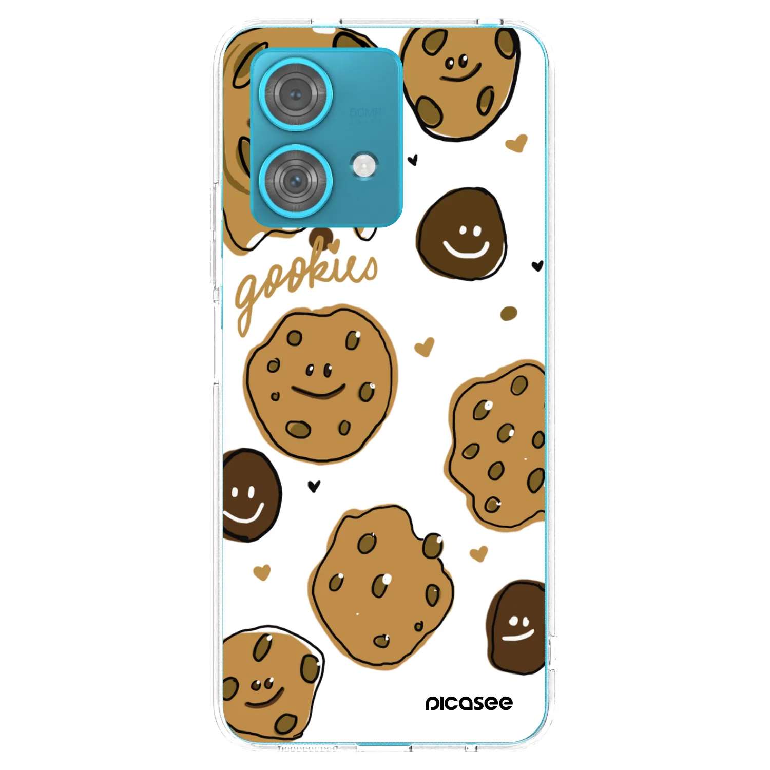 Picasee husă transparentă din silicon pentru Motorola Edge 40 Neo - Gookies