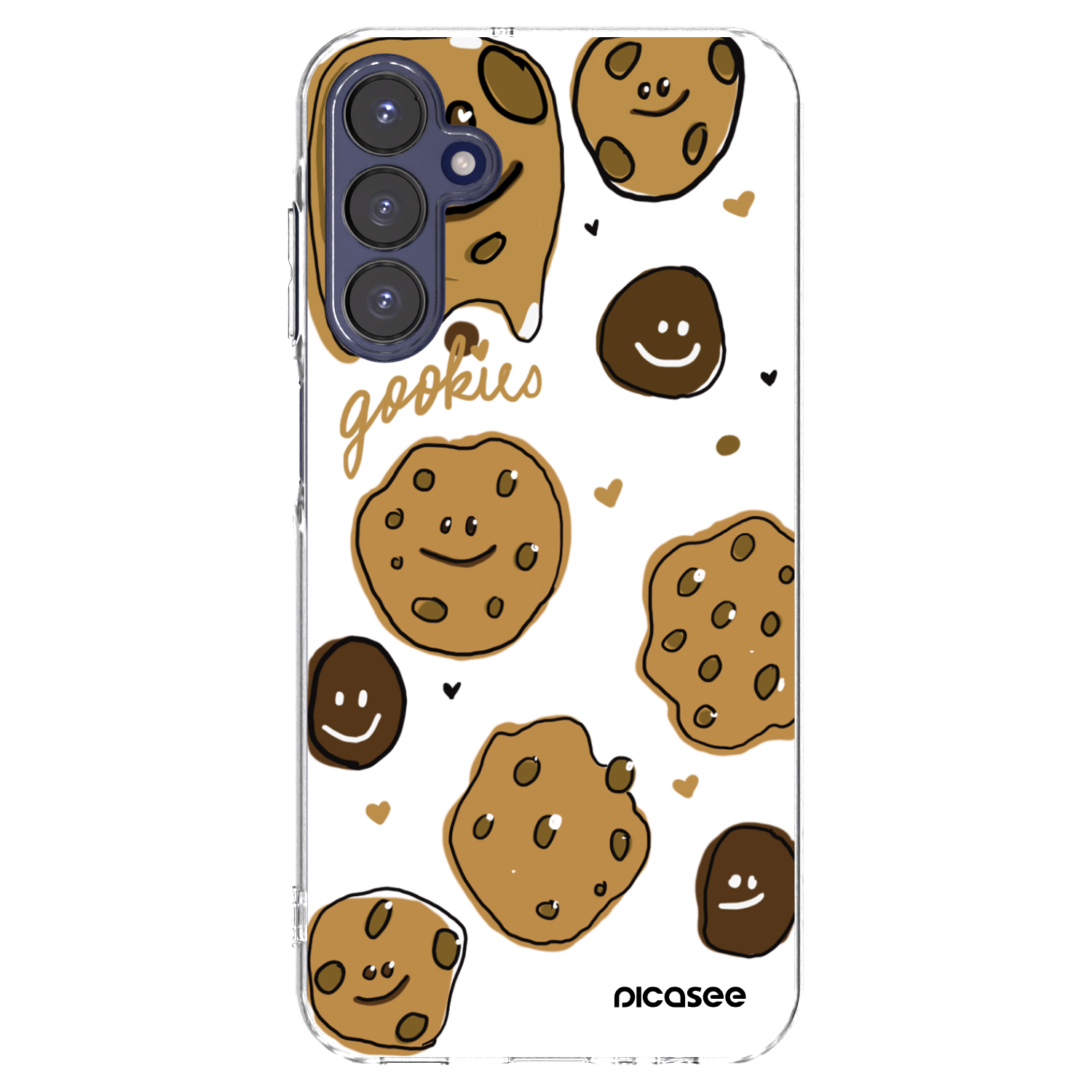Picasee husă transparentă din silicon pentru Samsung Galaxy A15 A155F 4G - Gookies