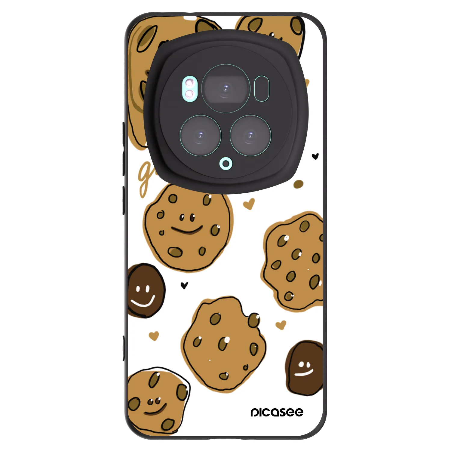 Picasee husă neagră din silicon pentru Honor Magic6 Pro - Gookies