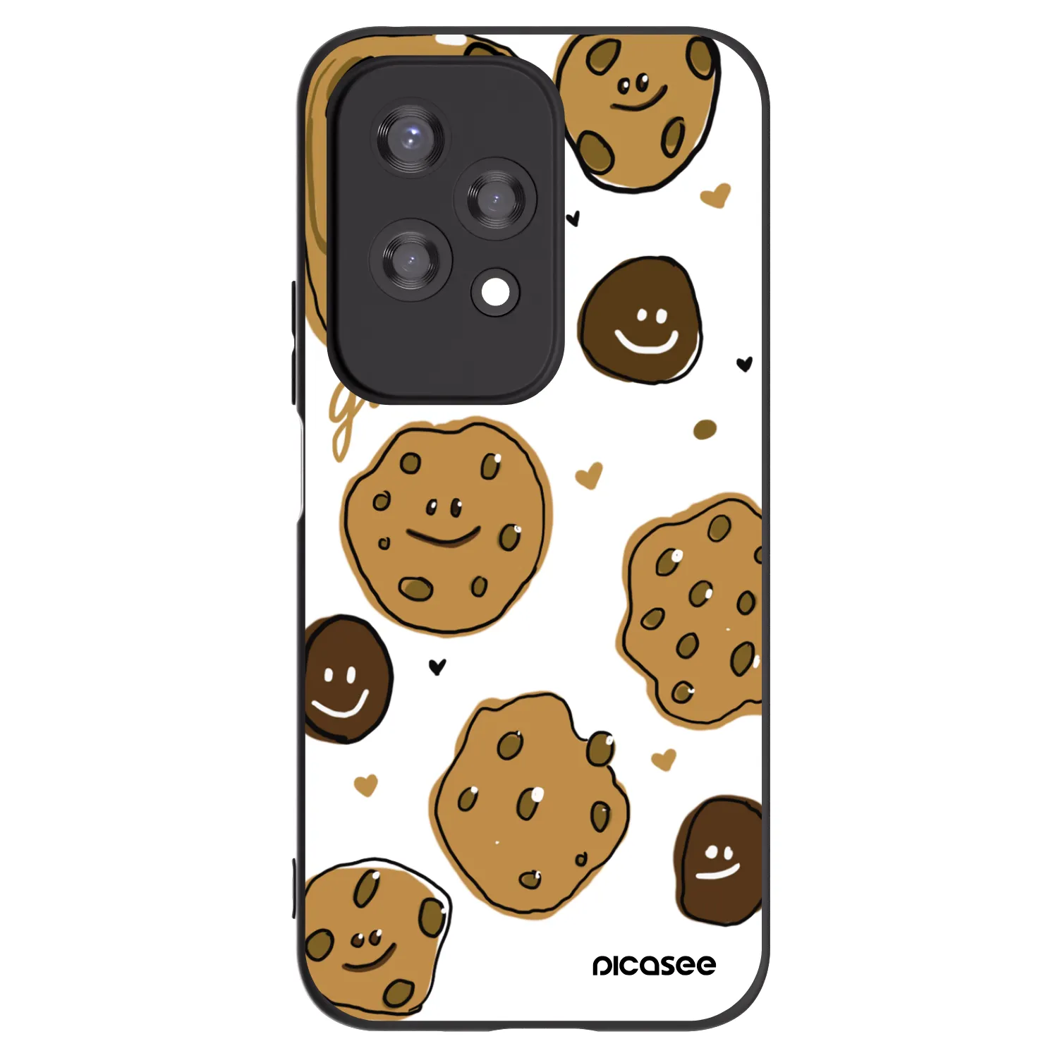 Picasee husă neagră din silicon pentru Honor 200 Lite - Gookies