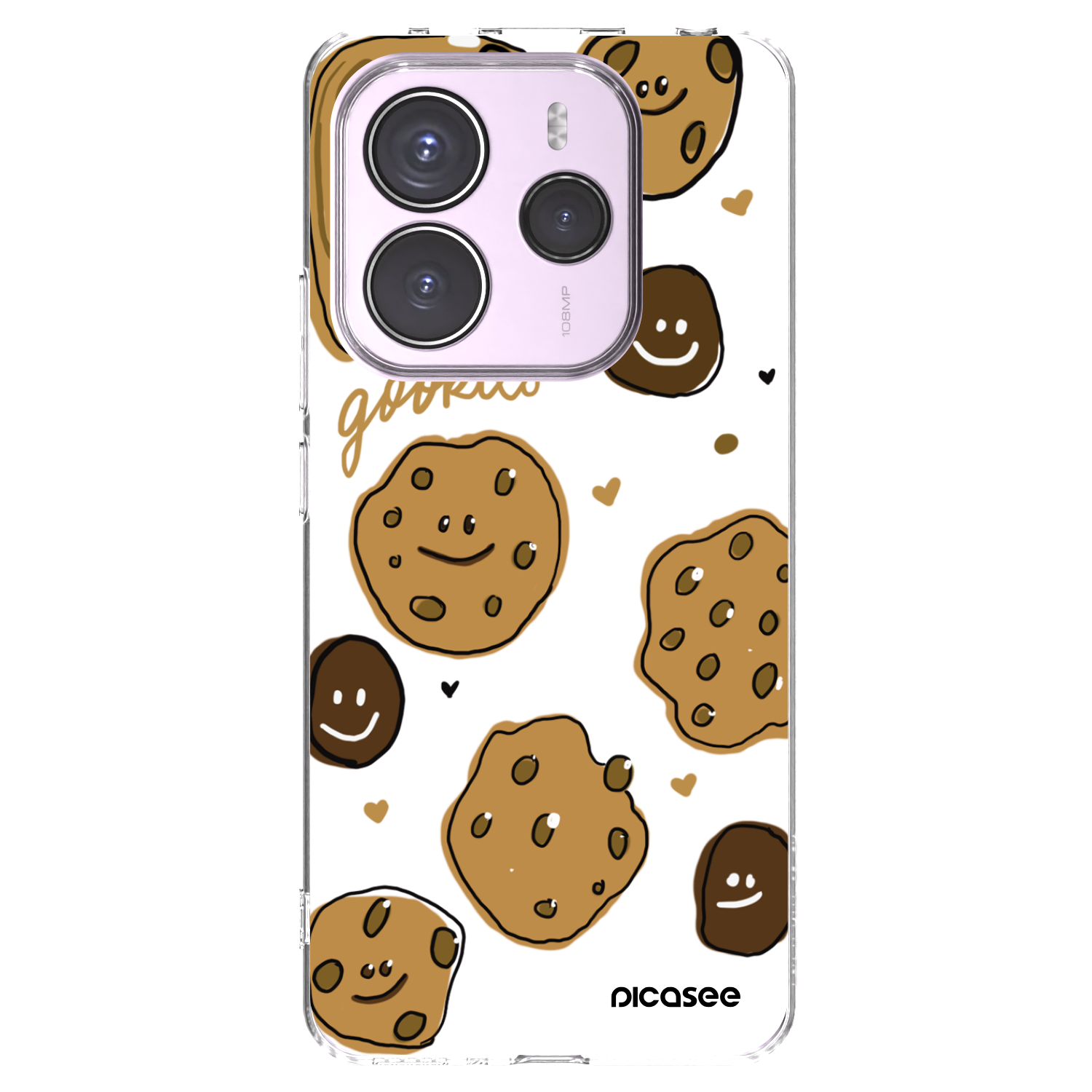 Picasee husă transparentă din silicon pentru Xiaomi Redmi Note 14 5G - Gookies