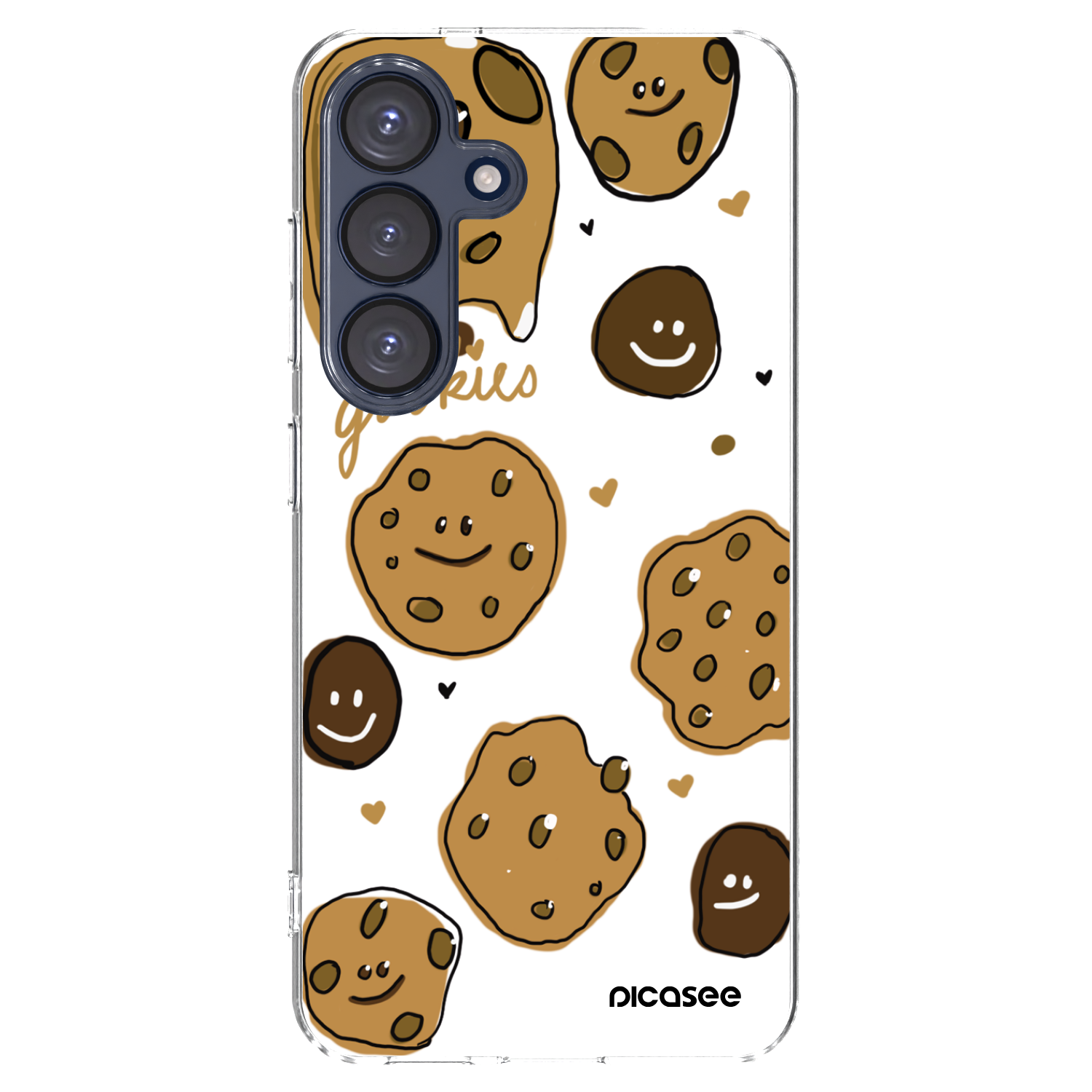 Picasee husă transparentă din silicon pentru Samsung Galaxy S25 5G - Gookies