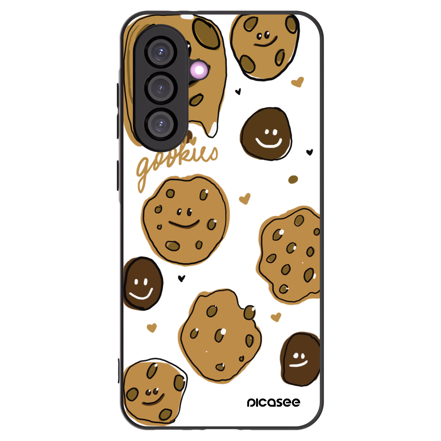 Picasee husă neagră din silicon pentru Samsung Galaxy A36 5G - Gookies