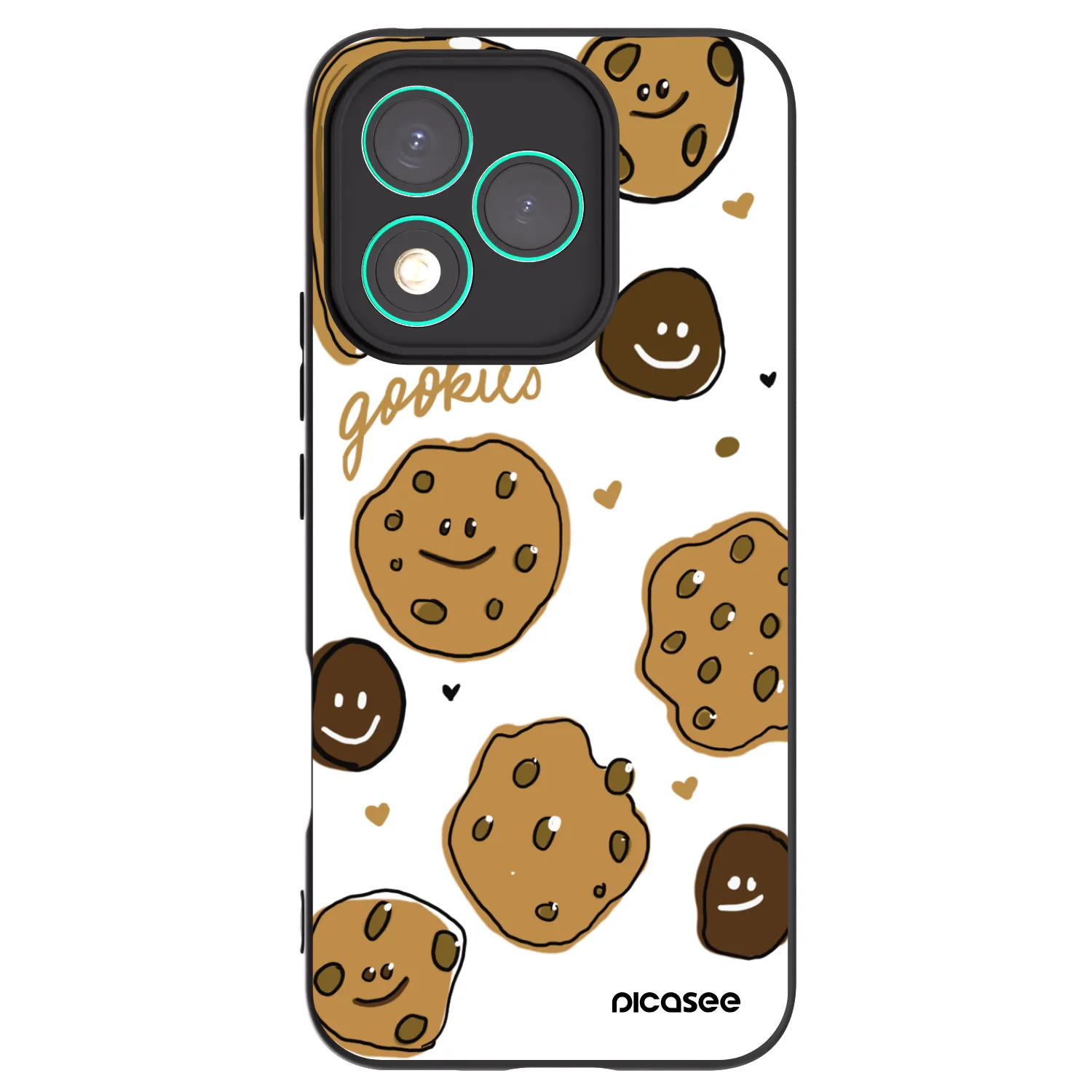 Picasee husă neagră din silicon pentru Honor 400 Lite 5G - Gookies