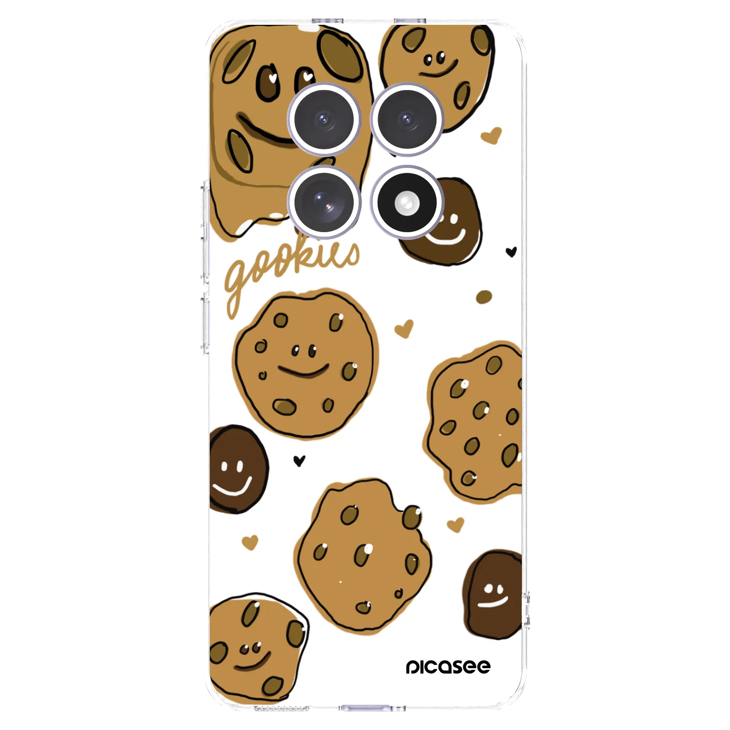 Picasee husă transparentă din silicon pentru Xiaomi Redmi Note 15 - Gookies