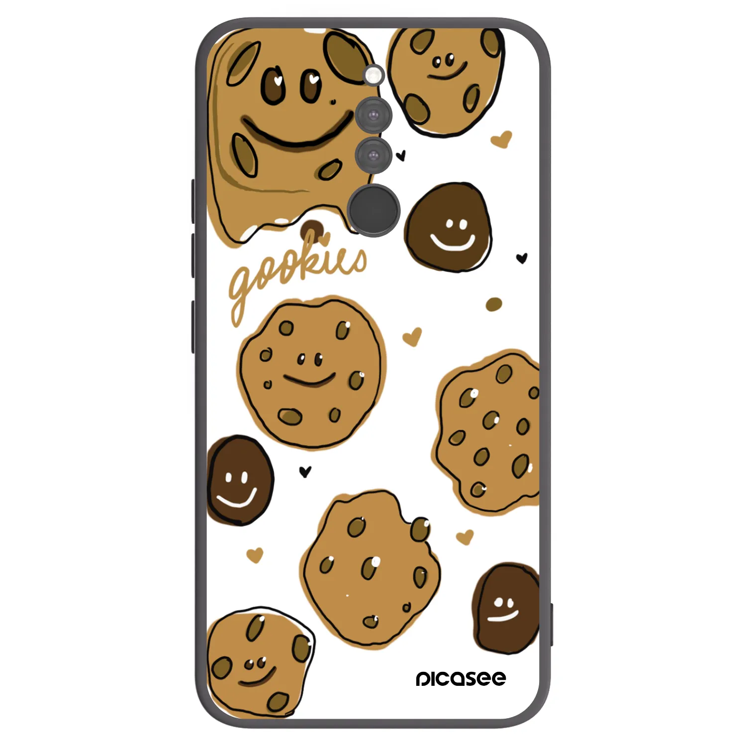 Picasee husă neagră din silicon pentru Xiaomi Redmi 8 - Gookies