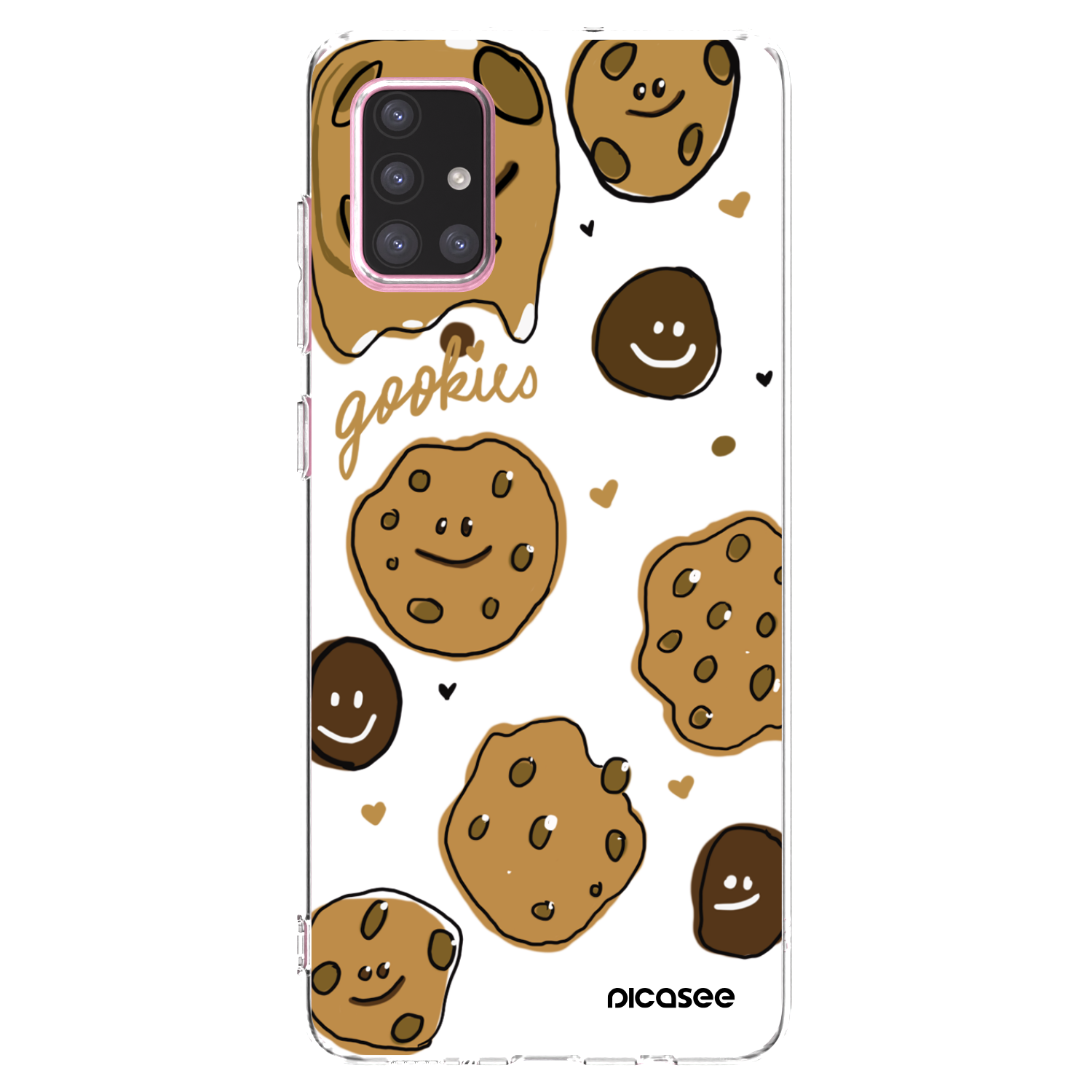 Picasee husă transparentă din silicon pentru Samsung Galaxy A71 A715F - Gookies