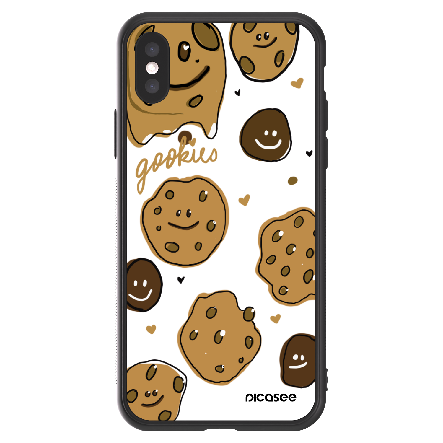Picasee ULTIMATE CASE pentru Apple iPhone X/XS - Gookies