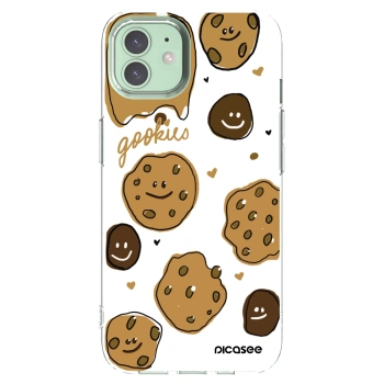 Picasee husă transparentă din silicon pentru Apple iPhone 12 Pro - Gookies