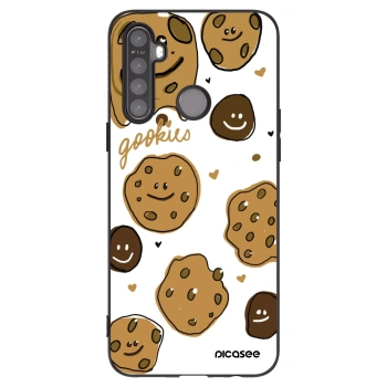 Picasee husă neagră din silicon pentru Realme 6i - Gookies