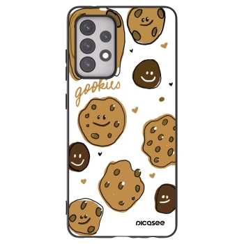 Picasee husă neagră din silicon pentru Samsung Galaxy A52 5G A525F - Gookies