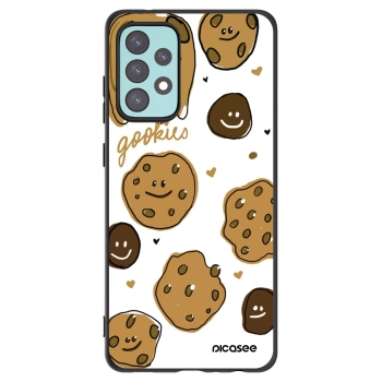 Picasee husă neagră din silicon pentru Samsung Galaxy A72 A725F - Gookies