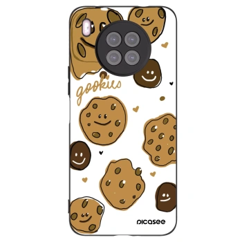 Picasee husă neagră din silicon pentru Huawei Nova 8i - Gookies